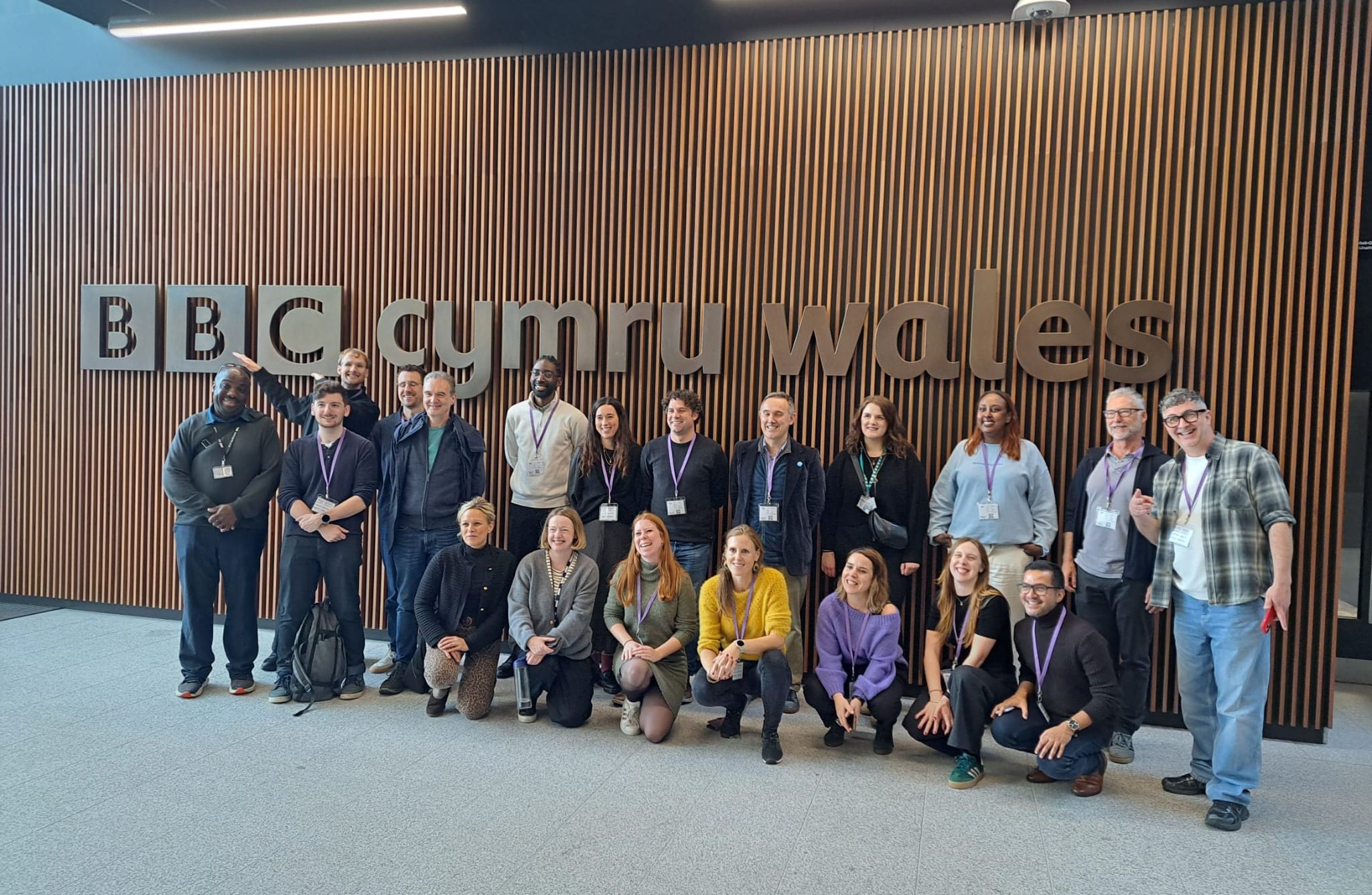 Future Media Hubs visit to Cardiff – with Professor Sara Pepper, Deputy Director of Media Cymru